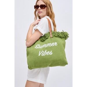 Urban Expressions Sage Summer Vibes Tote